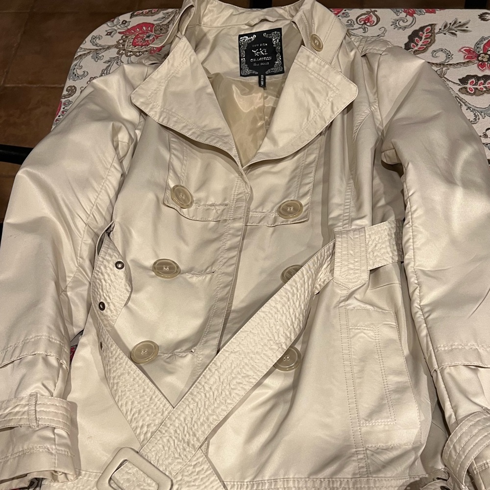 Tan Raincoat